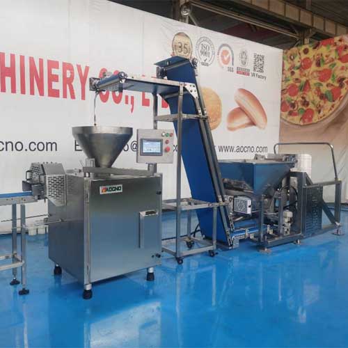 Multi-function bread production line of application